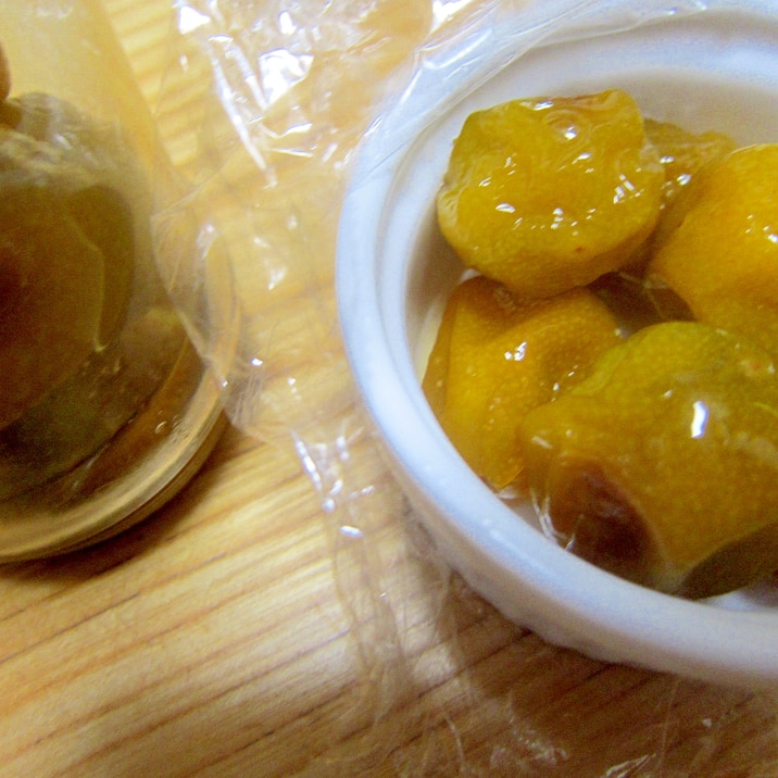 金柑のメープルシロップ煮